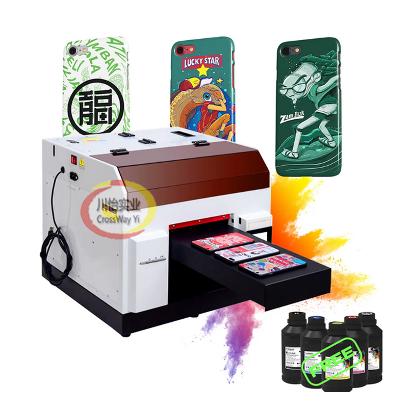 Commercial Uv Printing - Мини-струйный светодиодный A4 небольшой настольный планшетный
