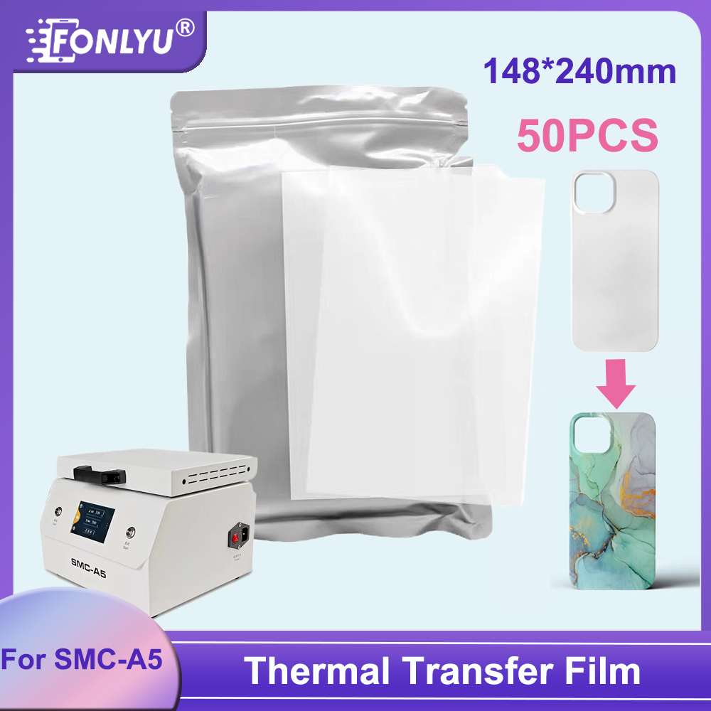 Printable Heat Transfer Vinyl - Fonlyu 50 шт. 3D сублимационная пленка,