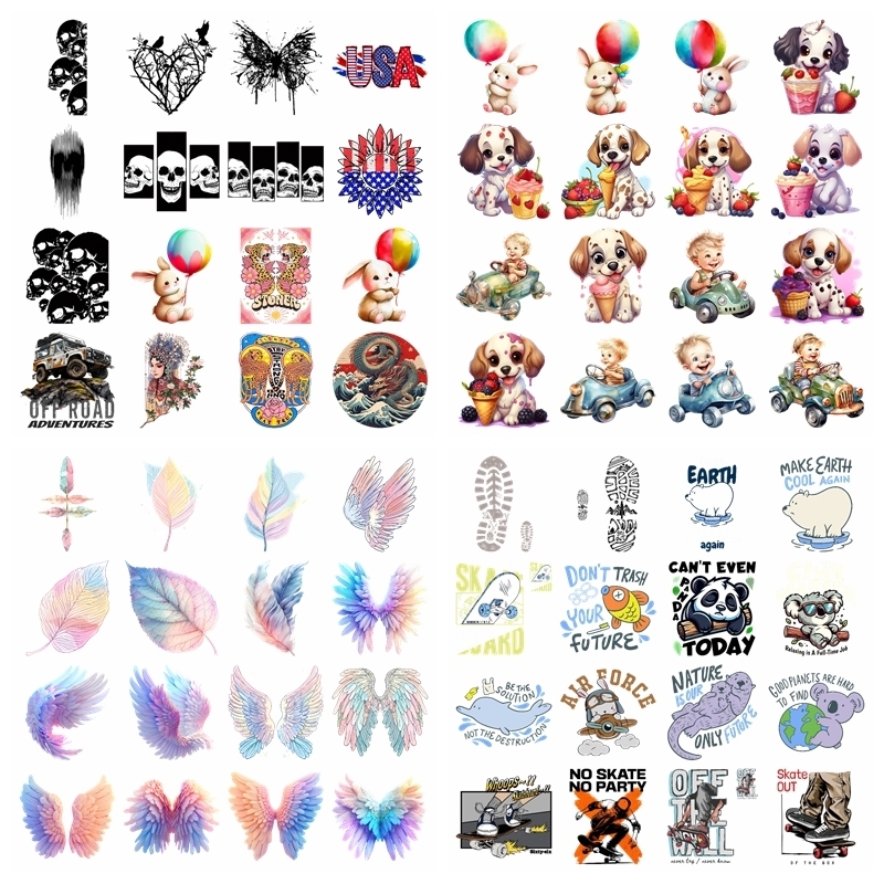 Printable Heat Transfer Vinyl - Набор из мультфильмов с милыми животными
