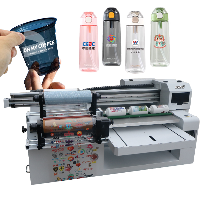 Commercial Uv Printing - 6090 УФ-рулонный планшетный принтер, высокоскоростной автоматический