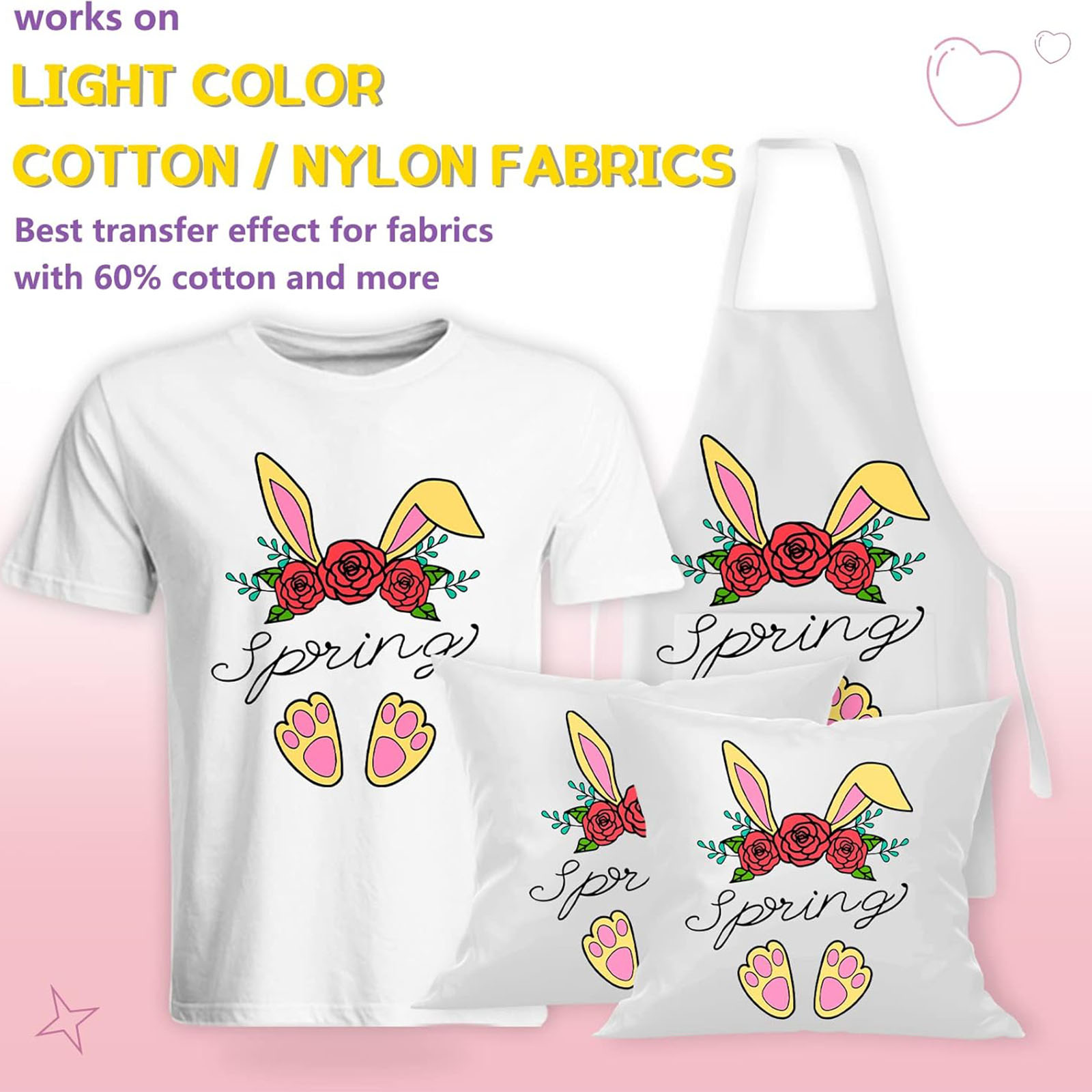 5 листов термопереносной бумаг – обзор и цена Printable Heat Transfer Vinyl