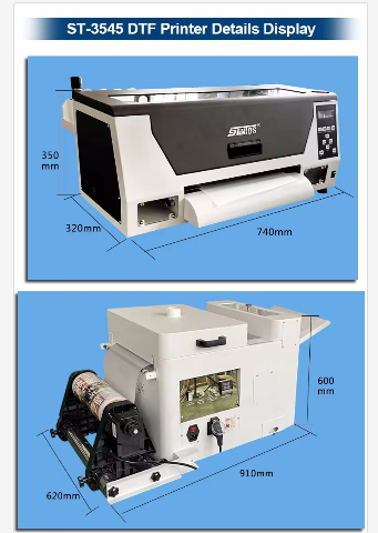 Миниатюрный настольный DTF-при – обзор и цена Commercial Printing Machine For Clothes