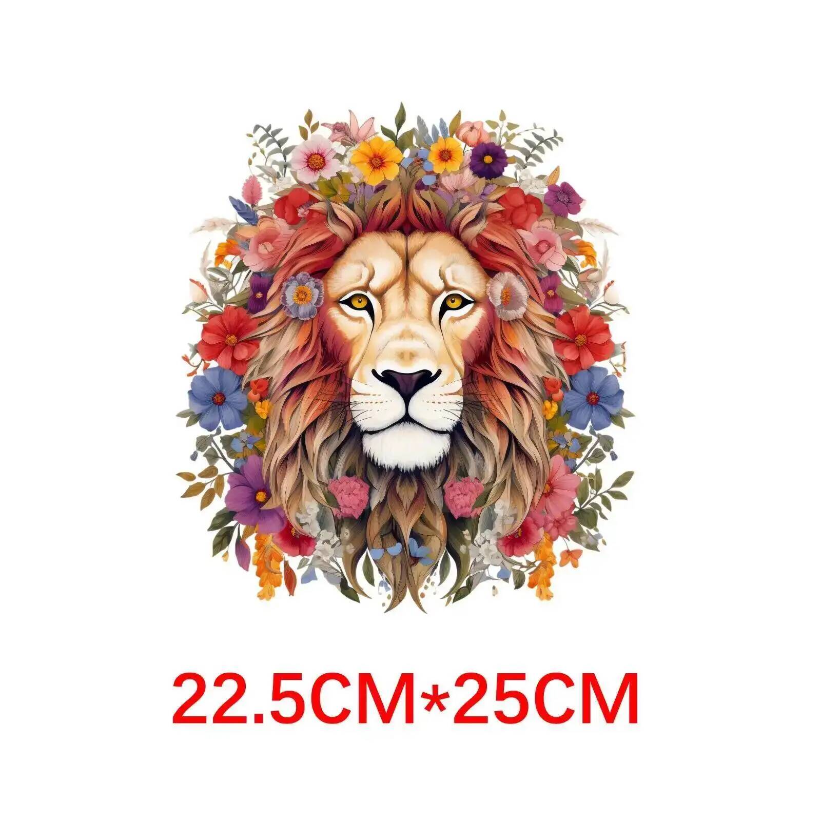 25 см лев, тигр, цветок, живот – обзор и цена Printable Heat Transfer Vinyl