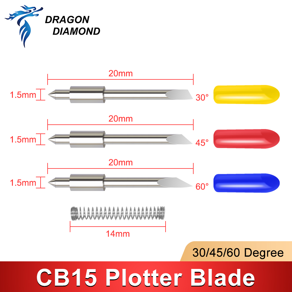 DRAGON DIAMOND 5 шт. 30/45/60  – обзор и цена Vinyl Cutter Plotter
