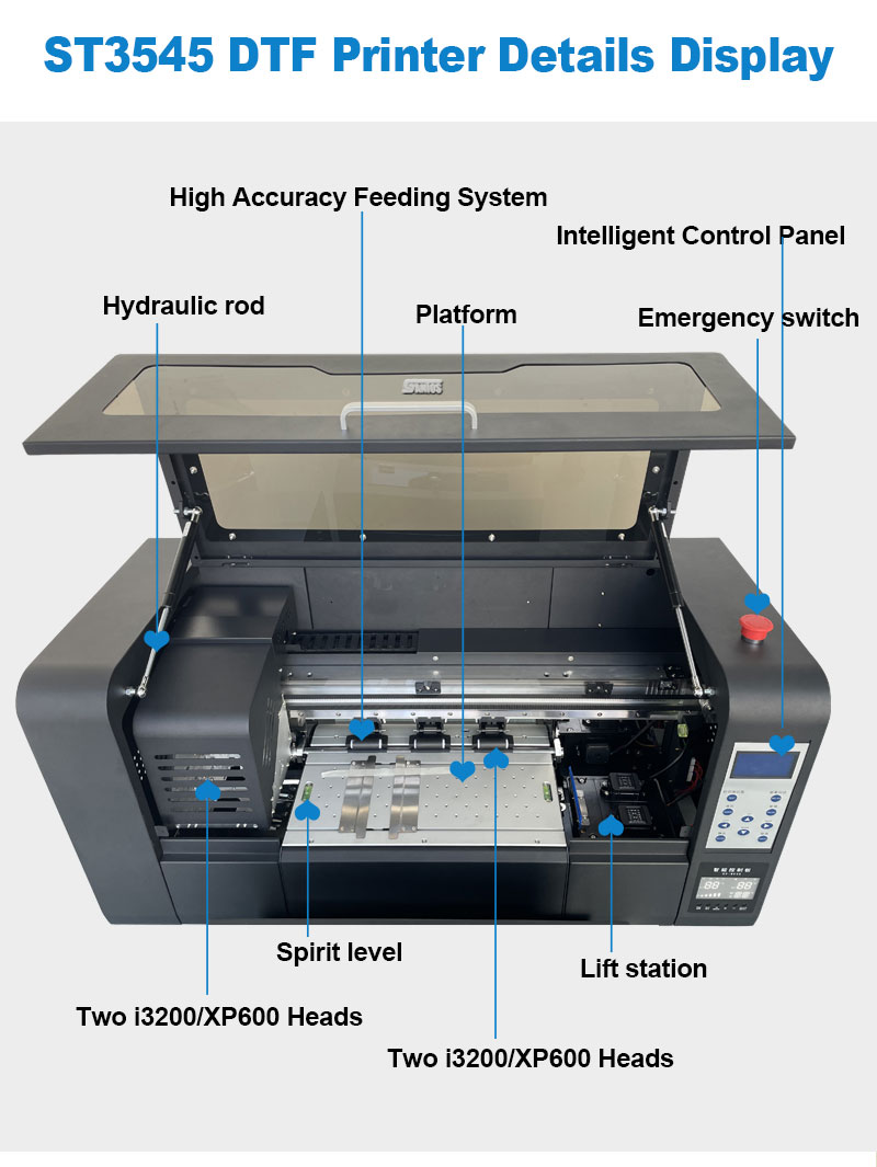 Промышленный принтер a3, dtf,  – обзор и цена Commercial Printing Machine For Clothes