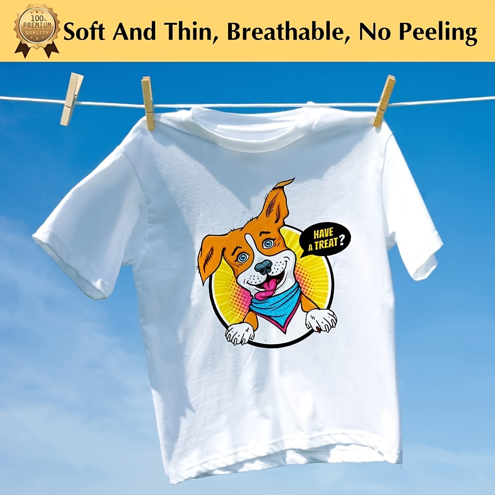 Теплопередающая бумага формата – обзор и цена Printable Heat Transfer Vinyl