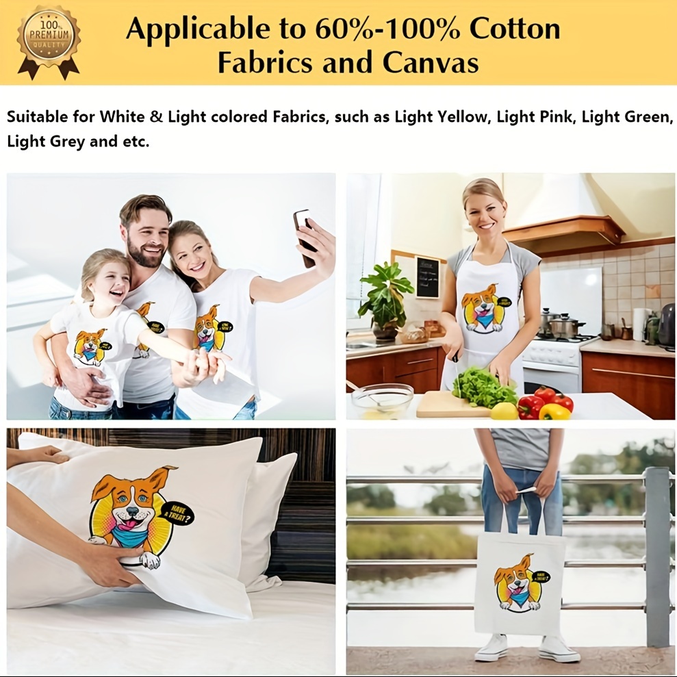 Теплопередающая бумага формата – обзор и цена Printable Heat Transfer Vinyl