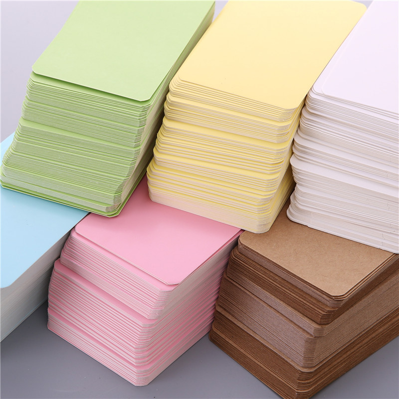 100 шт. 9*5,2 см пустая карточ – обзор и цена Commercial Printing Books